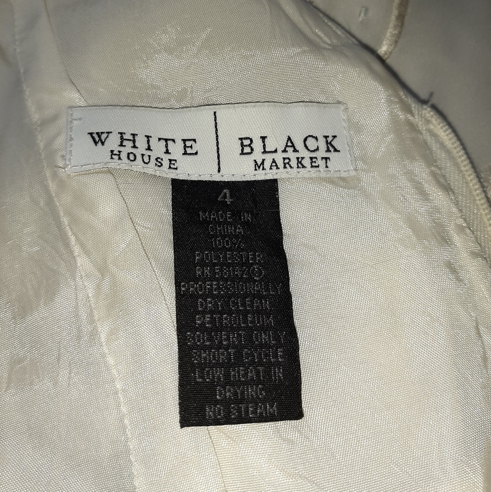 White house black market white formal dress - Picture 8 of 10